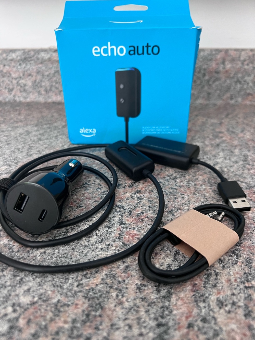 Amazon Auto Car Alexa Accessory - Black - Picture 3 of 5